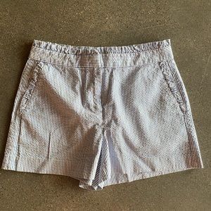 Jcrew Size 2 Seersucker shorts